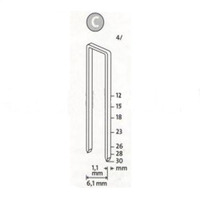Скобы с узкой спинкой из высоккач. стали Novus 042-0459