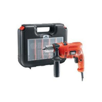 Дрель ударная Black & Decker KR 714 CRESK